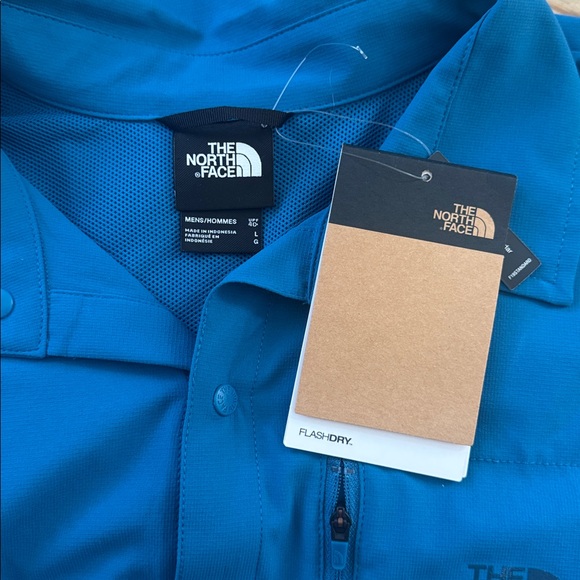 The North Face Men's Teal Shirt Jacket - Picture 3 of 3